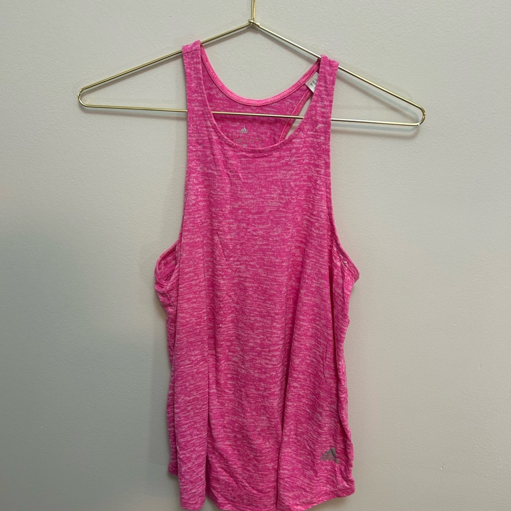 Adidas Women's Pink Tank Top